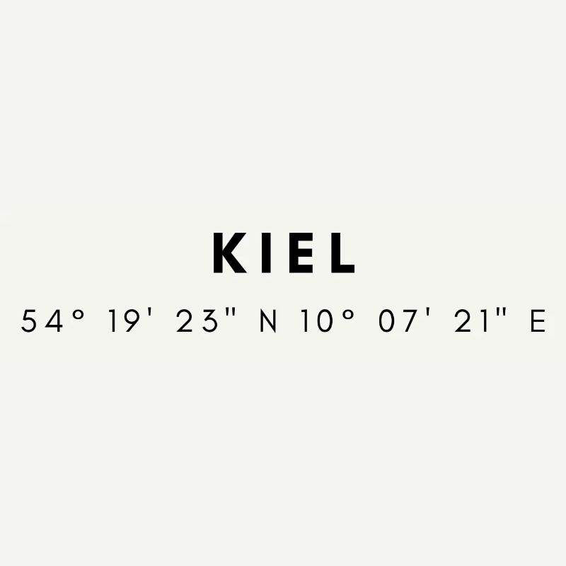 Coordonnées de Kiel