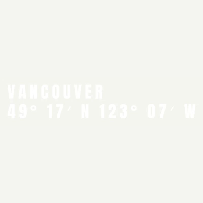 Vancouver, Canada Coordonnées