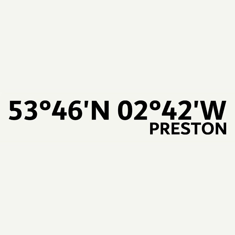Preston Coordinates