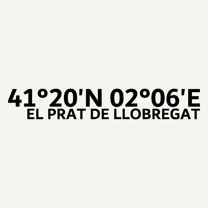 El Prat de Llobregat Coordinates