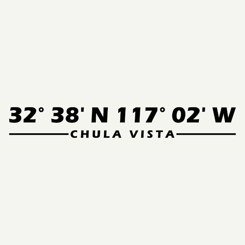 Chula Vista Coordinates