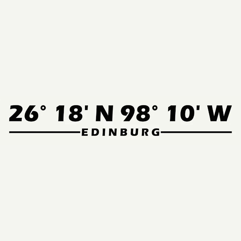 Edinburgh coordinates