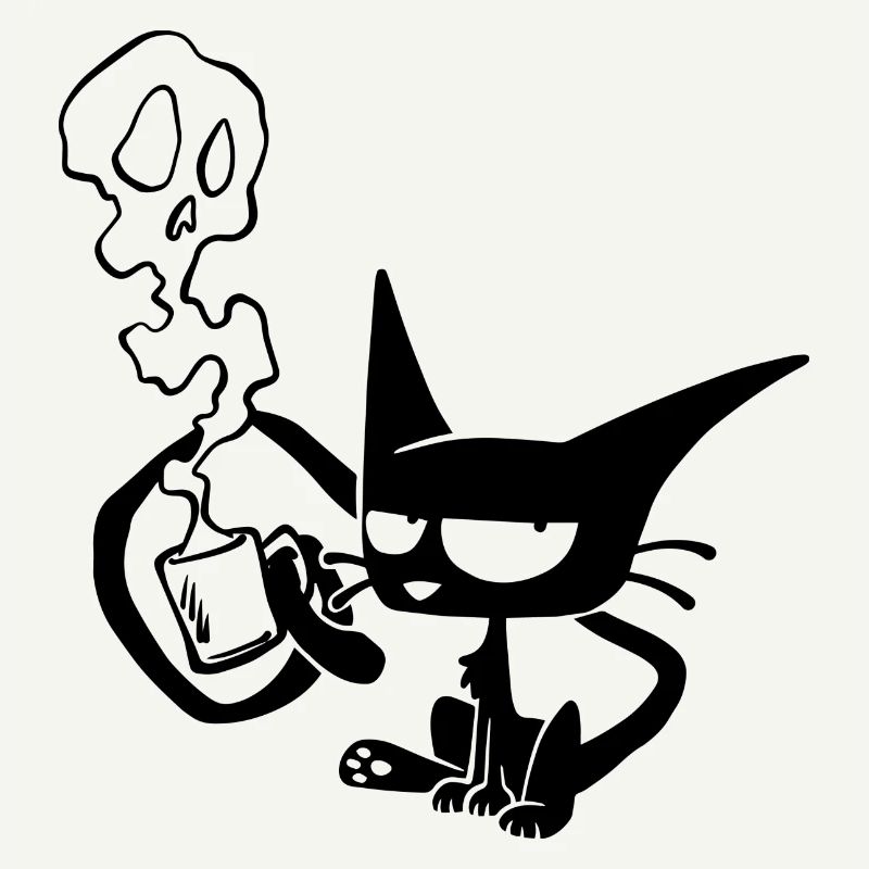 Kaffee-Katze