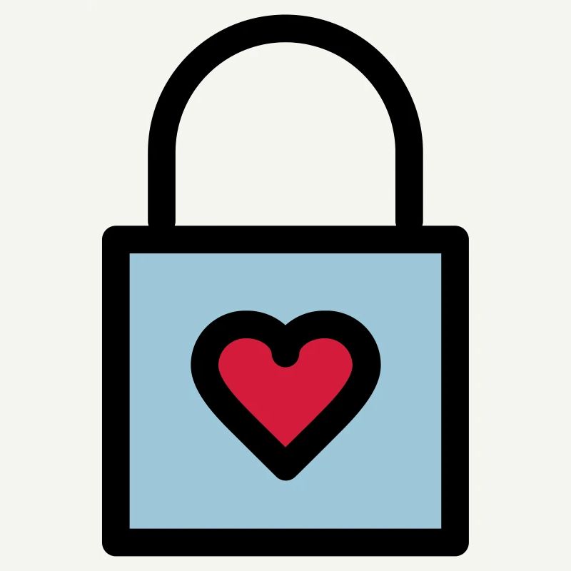 Padlock, love lock