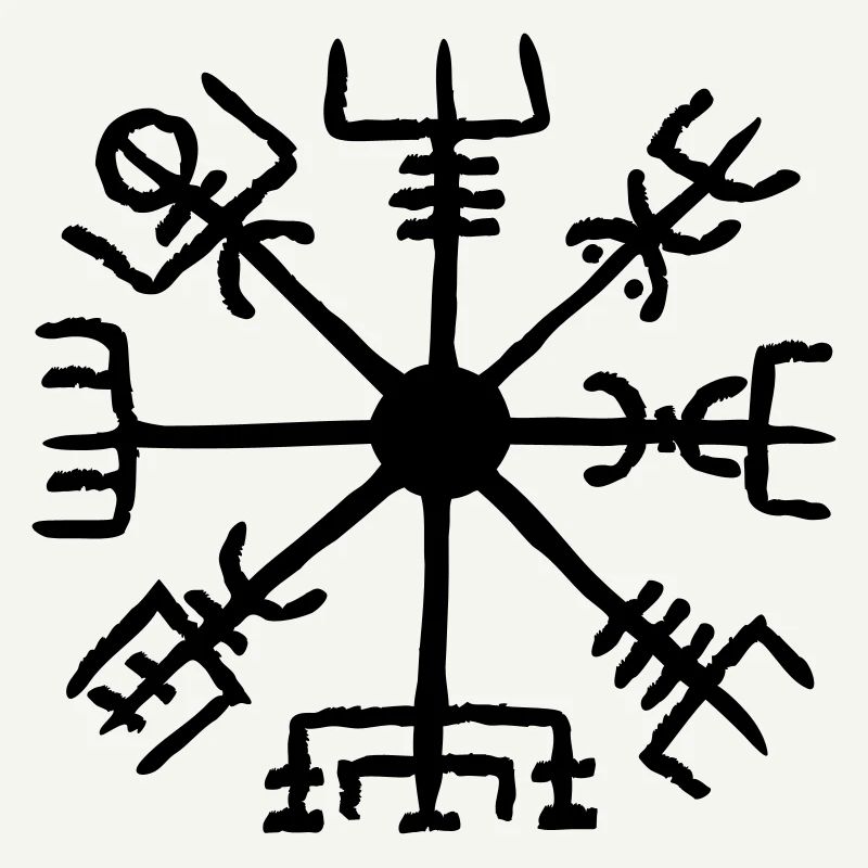 Vegvisir, Magic, Runes, Protection & Navigation