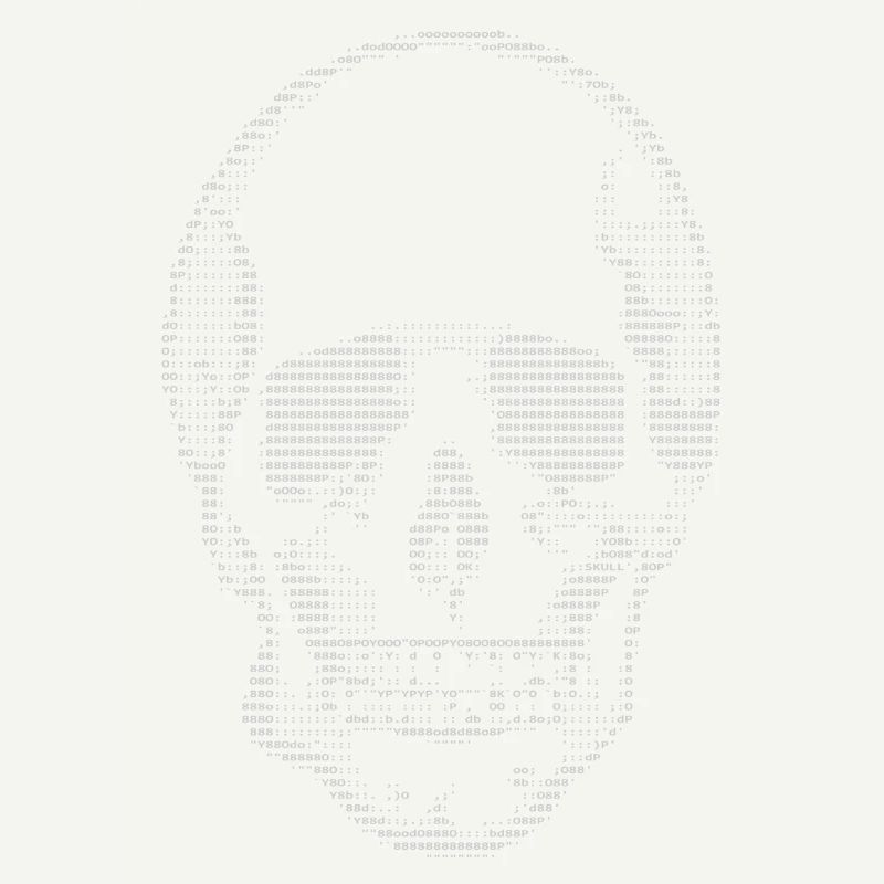 Code ASCII (Skull-One-Edition)