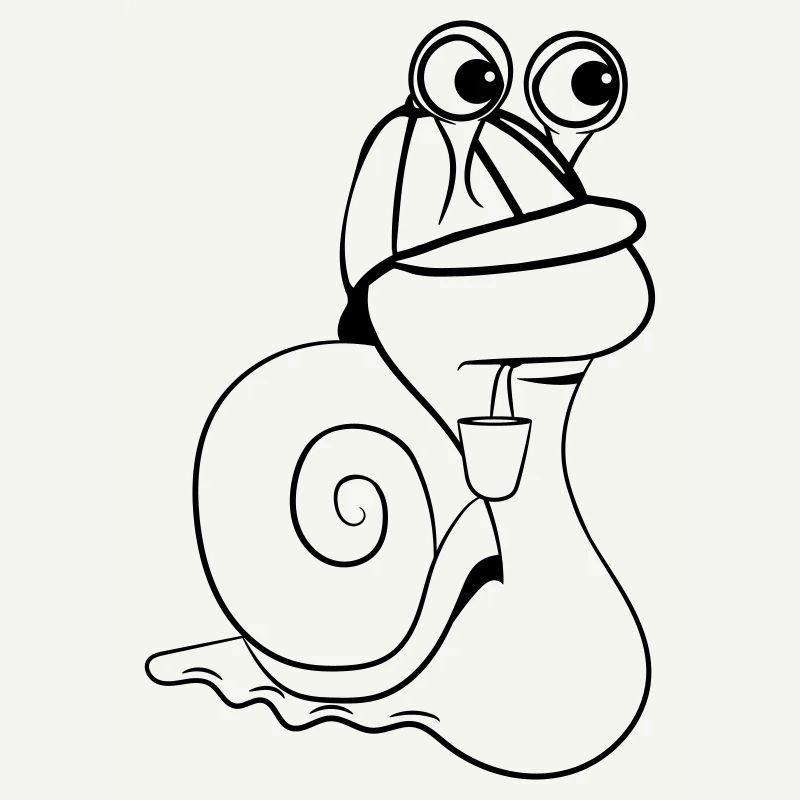 Snail funny detective