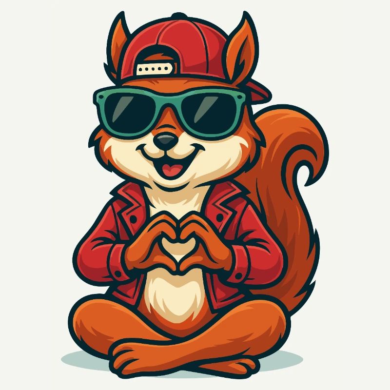 Squirrel Love Vibes