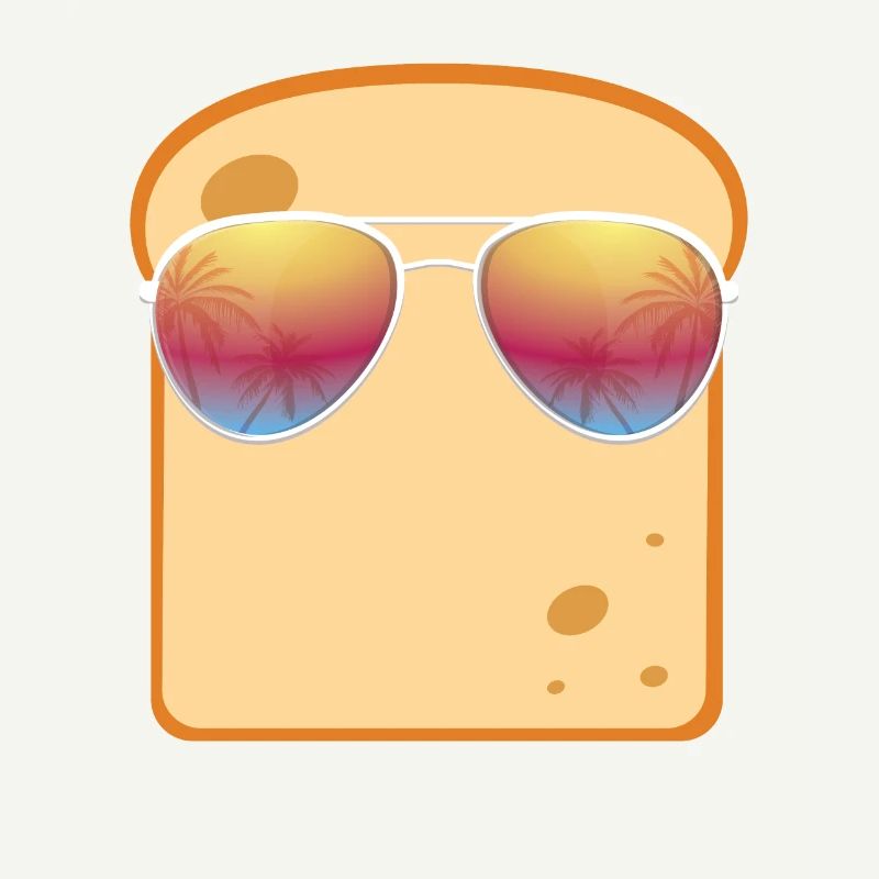 Brot Mit Sonnenbrille Geschenk