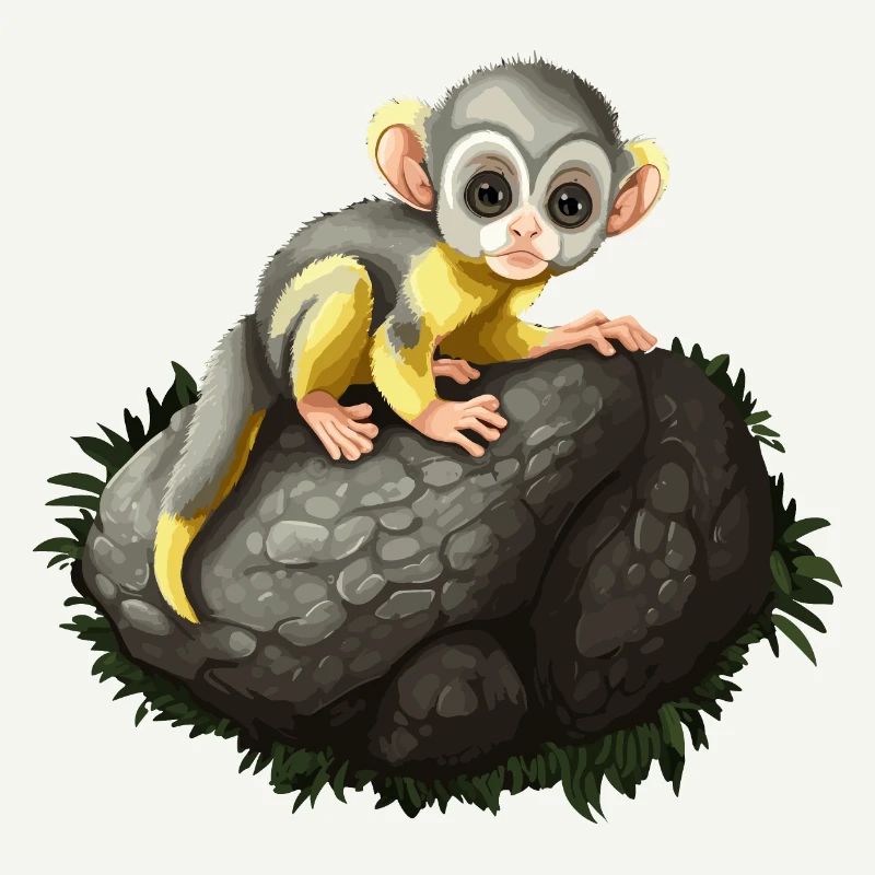 Squirrel Monkey Squirrel Monkey Monkey Monkey Baby
