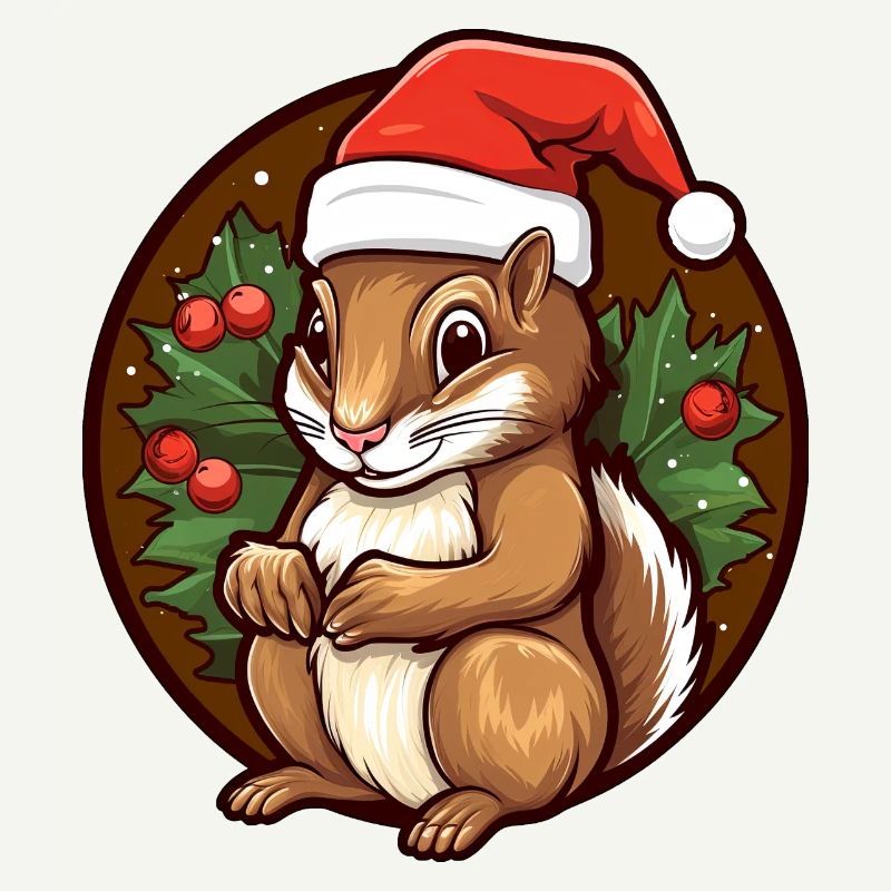 Squirrel Christmas