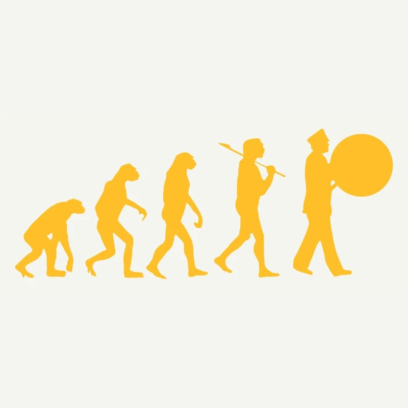 Evolution drum funny marching band
