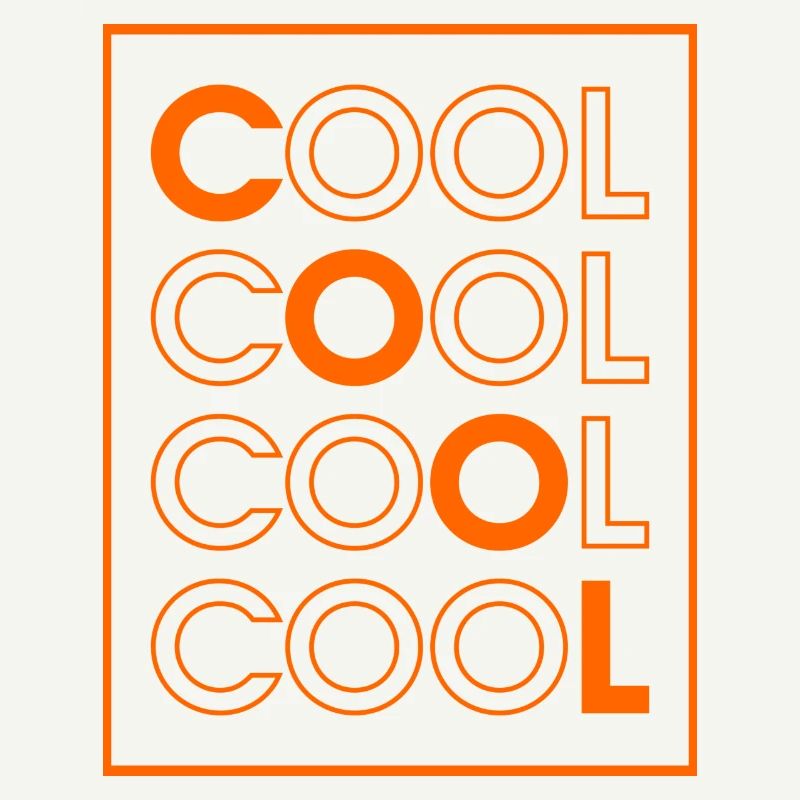 COOL COOL COOL COOL (Orange)