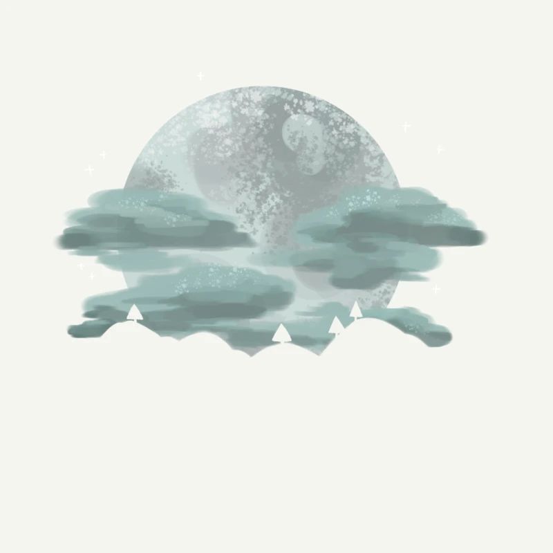 Full moon night