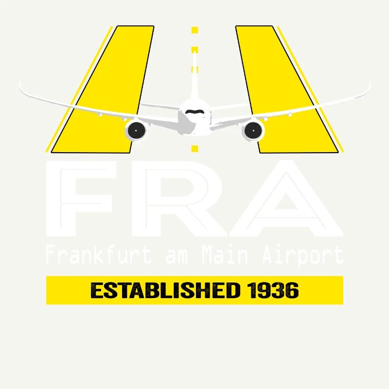 FRA Frankfurt Flughafen Germany - Plane Design