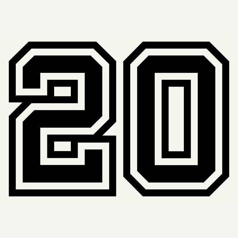 20 number symbol