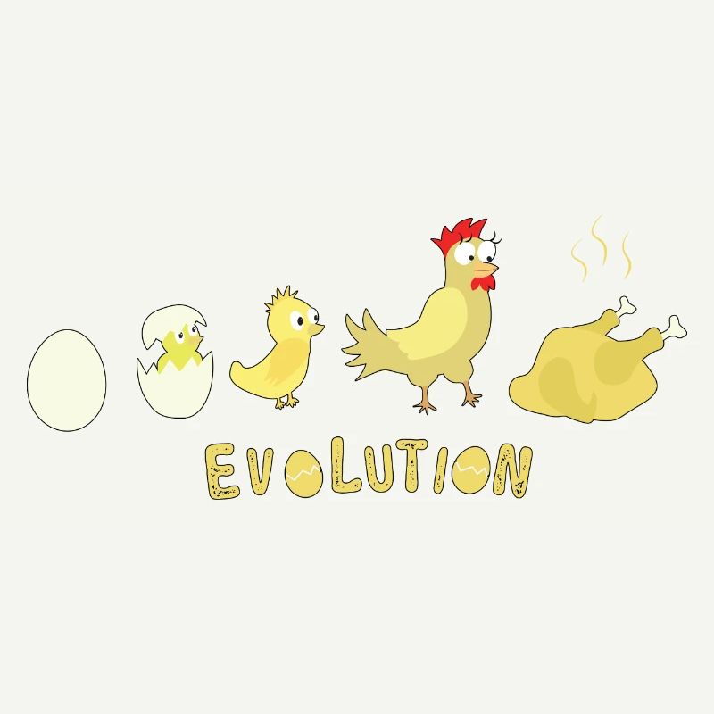 Evolution Egg Chicken Roast Chicken BBQ Barbecue