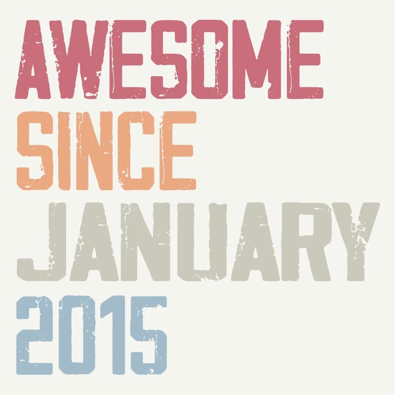 Geburtstag Januar 2015 Retro 2015 Januar