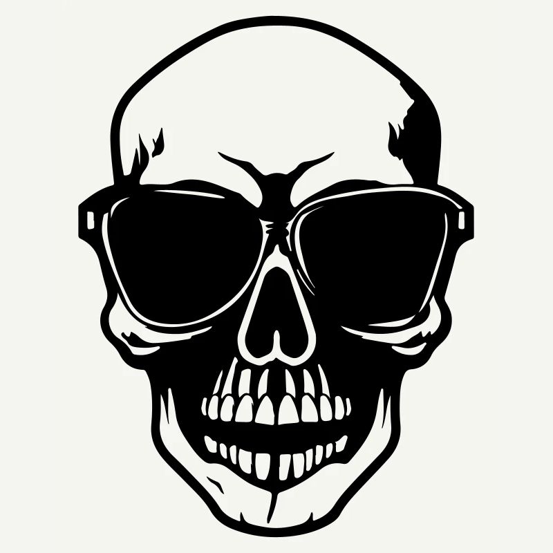 Skeleton Cool Symbol Skull