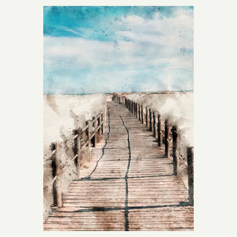 Affiche plage