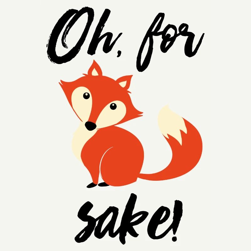 Oh, for sake!
