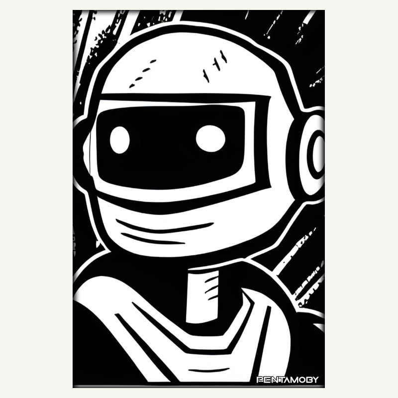 Robot Comic Future Cyborg Machine Technology