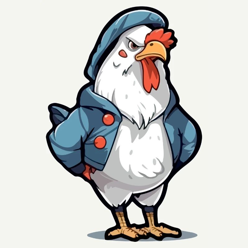 Bobby the grumpy rooster