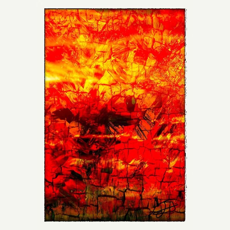 "LaVa" Acrylic Paint by Marco Eckenbrecht