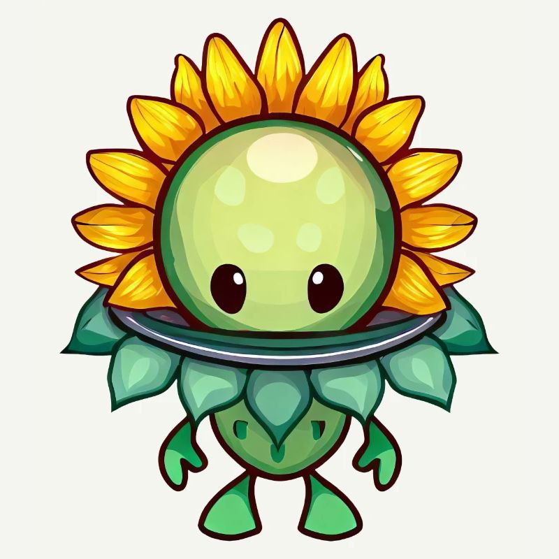 Summer Encounter: Alien & Sunflower