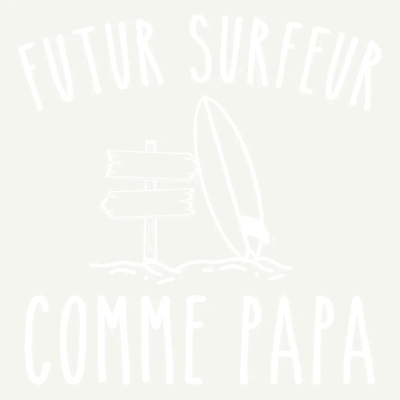 Future surfer like dad