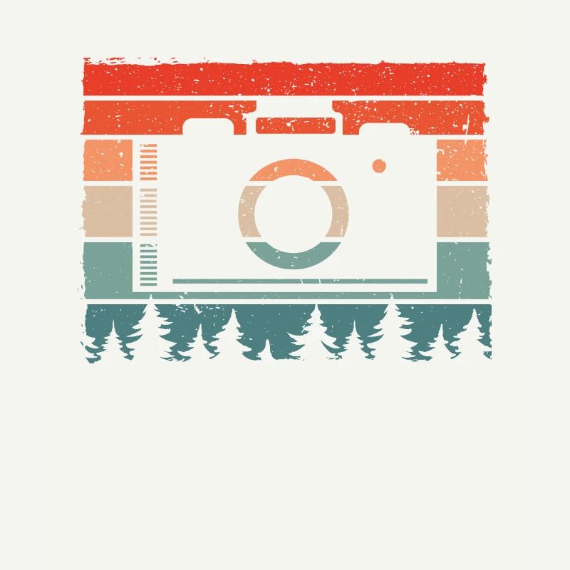 Camera in vintage color