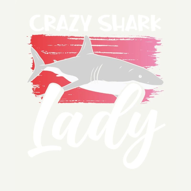 Dame requin folle