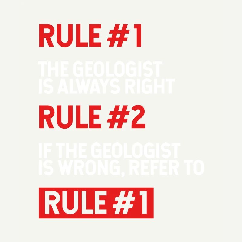 Geologist Rules