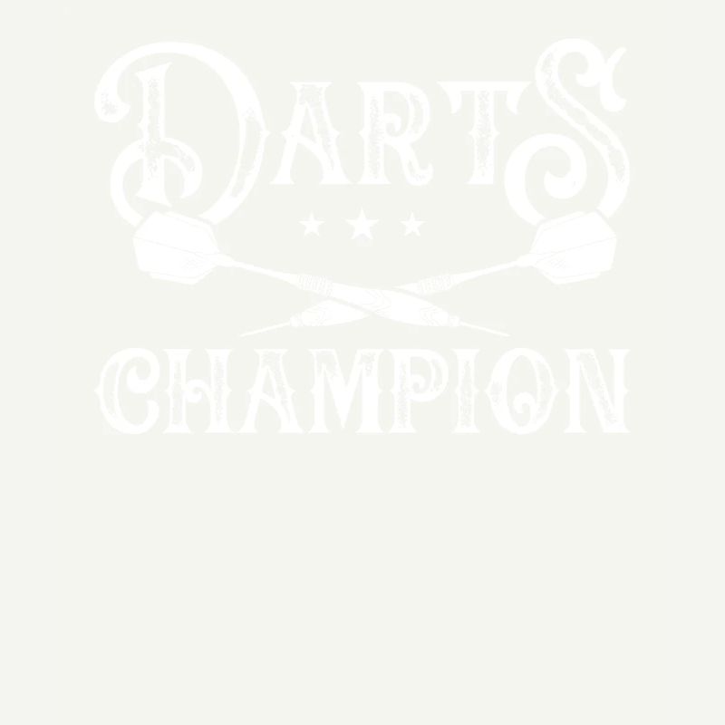 Darts champion Mit Sternen