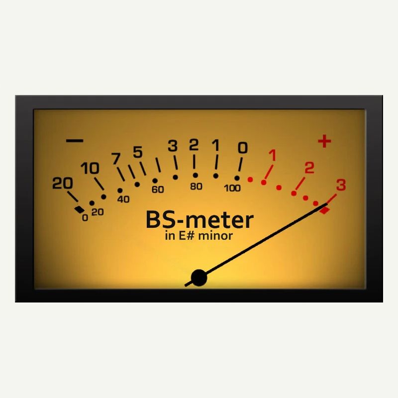 BS meter in E# minor