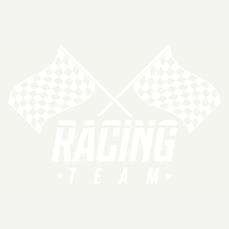 drapeau de l'équipe de course