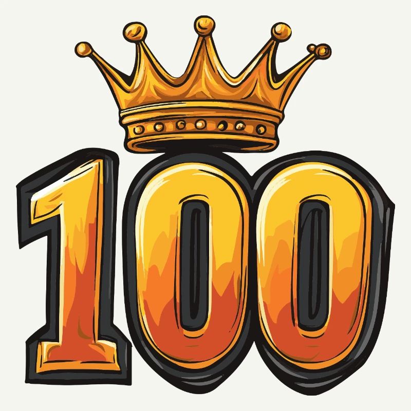 Couronne à 100 chiffres