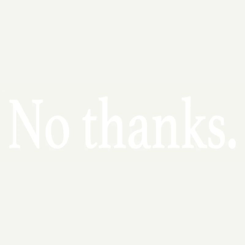 Non merci
