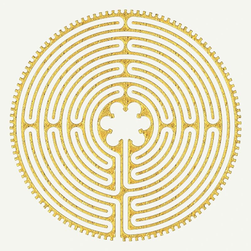 Chartres Labyrinth Long Way 3