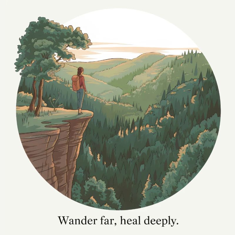 Wander Far, Heal Deeply – Hiking & Nature