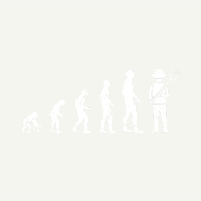 Evolution Landwirt Landwirtschaft Bauer Geschenk