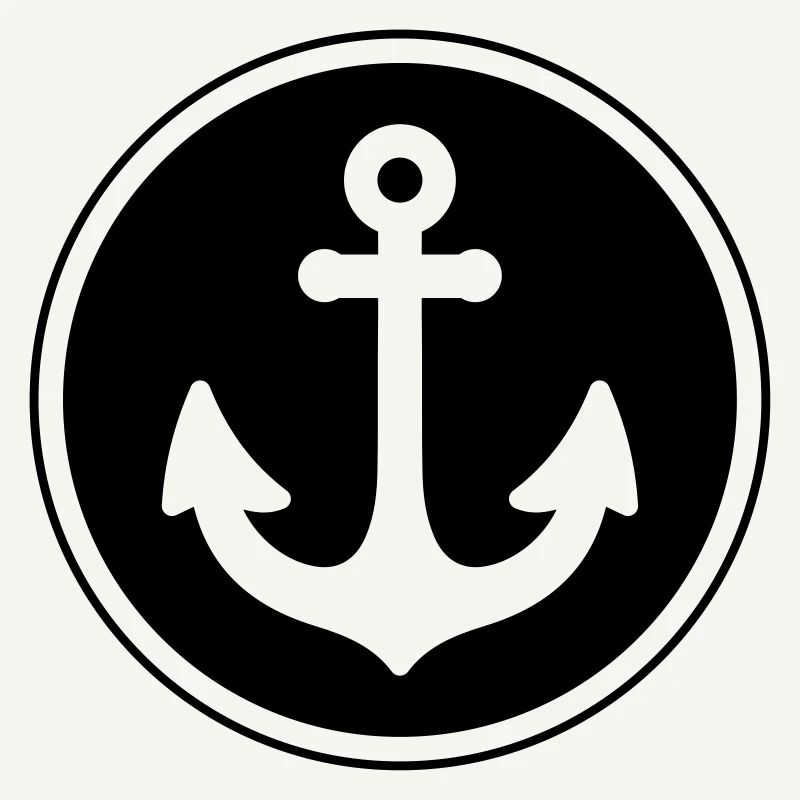 anker symbol icon kreis