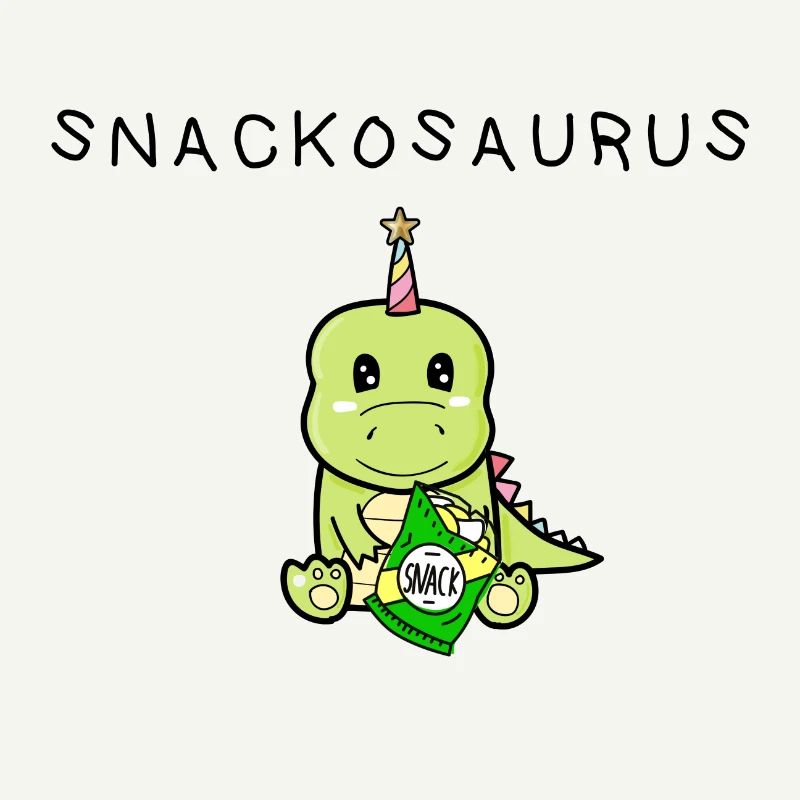 Snackosaurus Dinosaurier und Snack - Geschenkidee