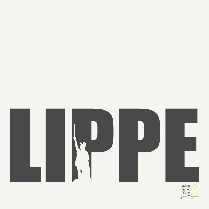 Lippe lettering circle Lippe Hermannsdenkmal