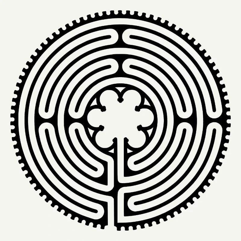 Chartres Labyrinth - Short Way 1