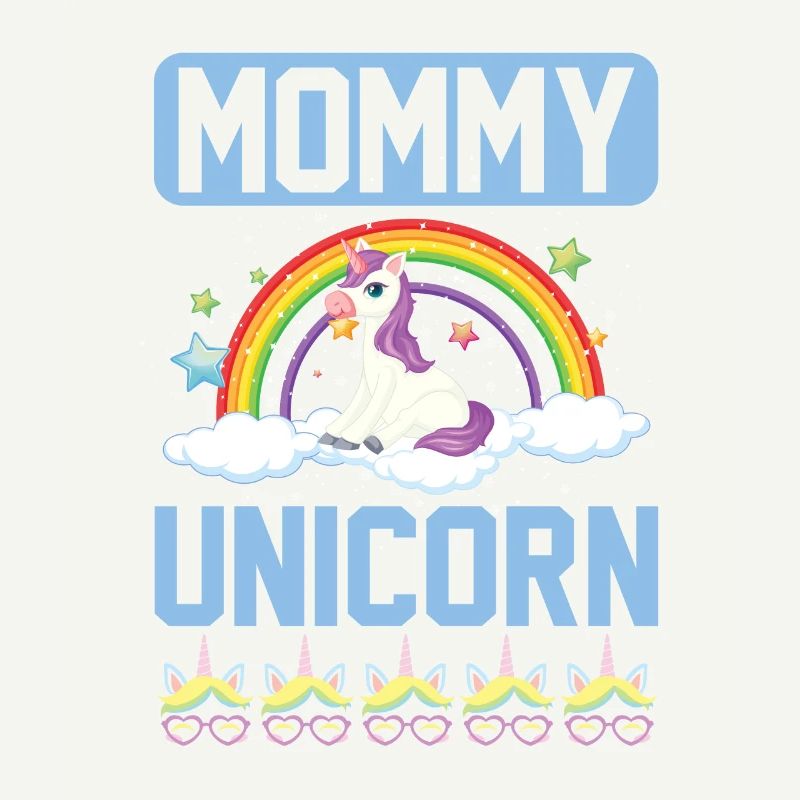 Mama Einhorn Unicorn