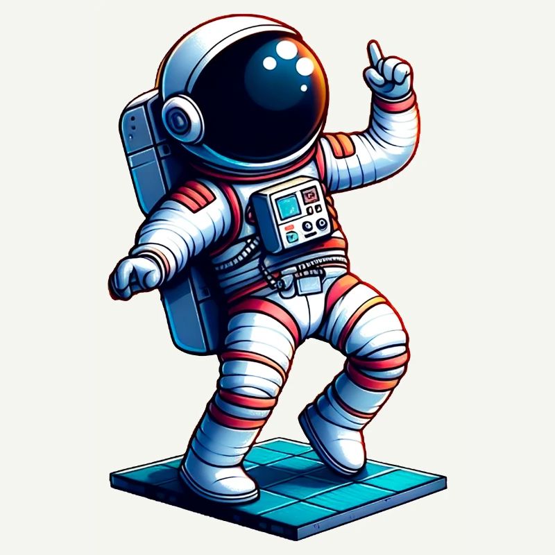 Héros De L'Espace - Mignon Astronaut