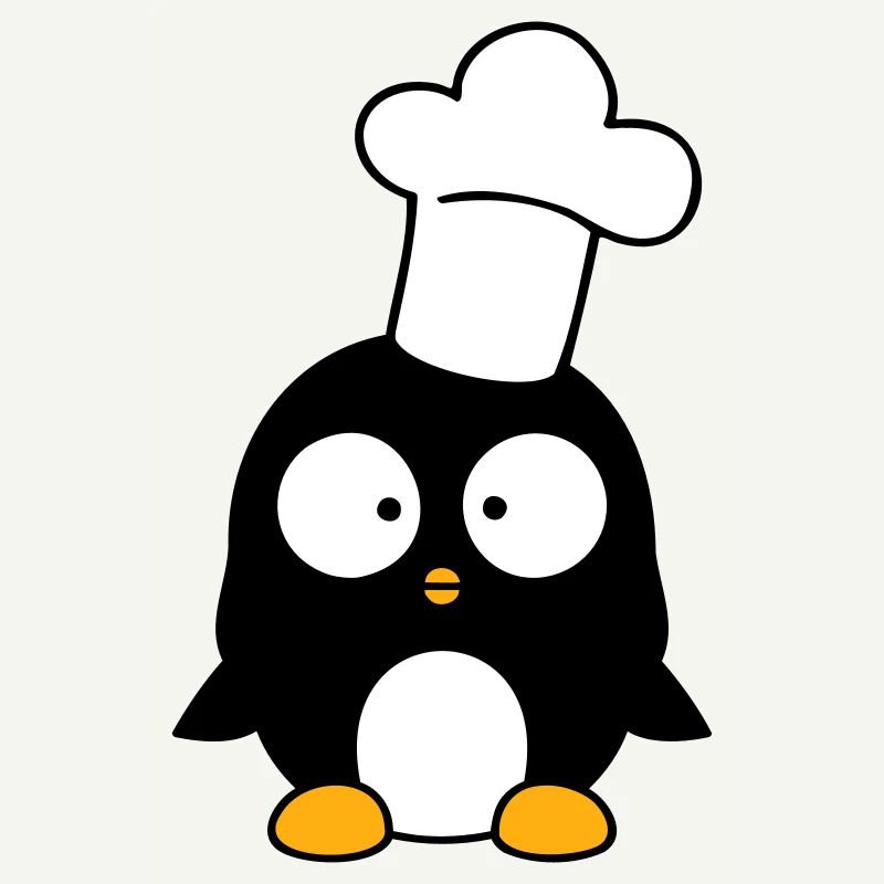 Penguin Kitchen Chef Hat Cuisine