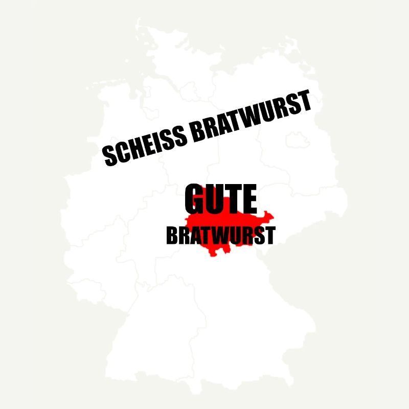 Thüringer Thüringen Bratwurst Geschenk