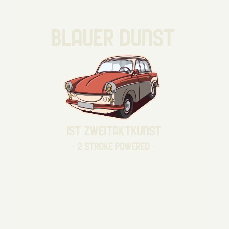 TRABI 500  500 Zweitakt 2Takt Blauer Dunst